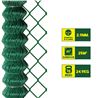 MALLA DE VALLADO PLASTIFICADA 60X60X2.9MM 1X25 METROS SUNGARDEN - SG0184