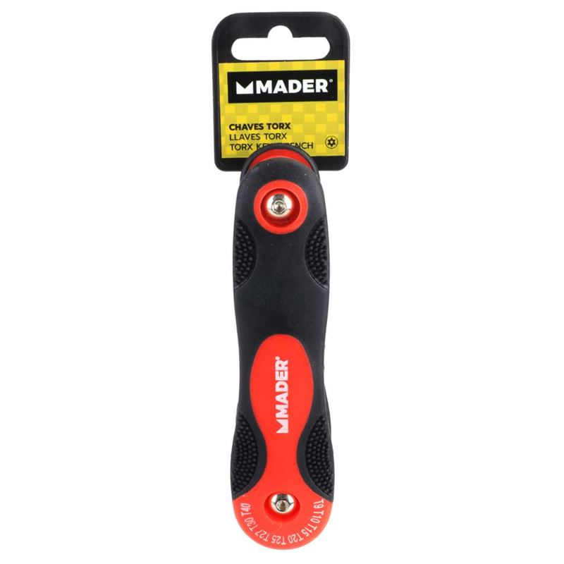 JUEGO 8 LLAVES TORX CON ORIFICIO MADER - 61171-1