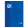 CUADERNO ESPIRAL TAPA DURA AZUL A4+ CUADRICULADO 5X5 OXFORD - 100430197