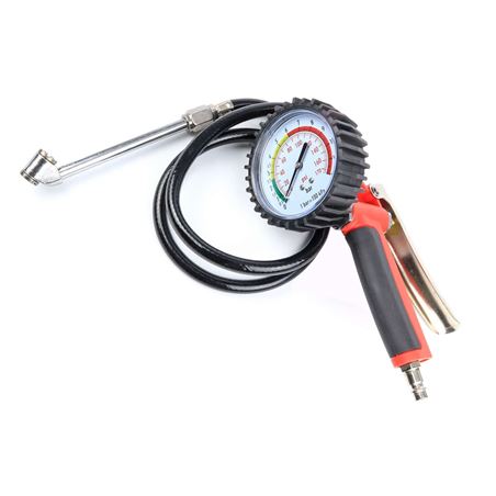 PISTOLA DE INFLADO CON MANOMETRO 1/4" MADER - 34906