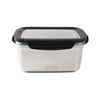 TUPPER RECTANGULAR ACERO INOXIDABLE 2.6 LITRO APTO MICROONDAS QUTTIN - BQ01032873613