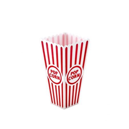 CUBO PALOMITAS PLASTICO 9.5 X 19.3CM ALGON - BA01019977948