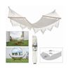 HAMACA DE MACRAME BLANCO 100X200 - 77671