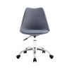 SILLA DE ESCRITORIO CON RUEDAS 97X47X58CM GRIS - 80098-1