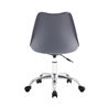 SILLA DE ESCRITORIO CON RUEDAS 97X47X58CM GRIS - 80098-3