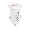 CARGADOR DE MECHERO 18W CC68 BLANCO XO - XOCC68-2