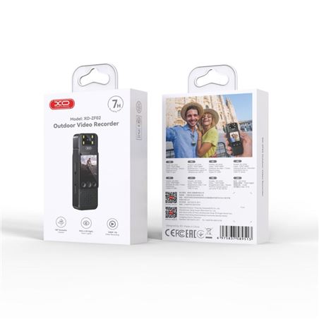 CAMARA OUTDOOR FULL HD CON PANTALLA 1.3" ZF02 XO - XOZF02-3