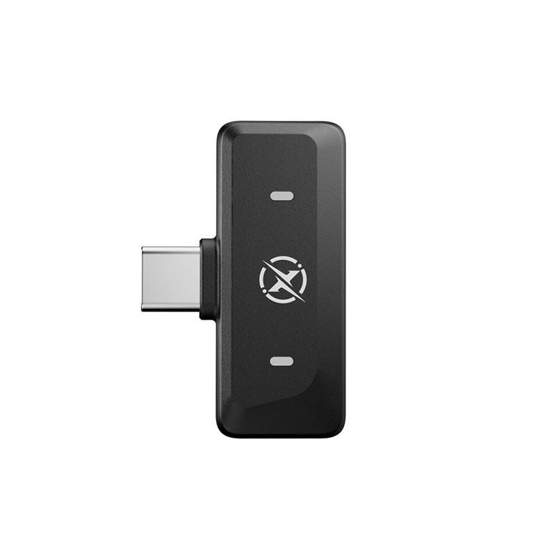 MICROFONO INALAMBRICO DE SOLAPA CON CAJA DE CARGA NEGRO MC15 XO - XOMC15BK-4