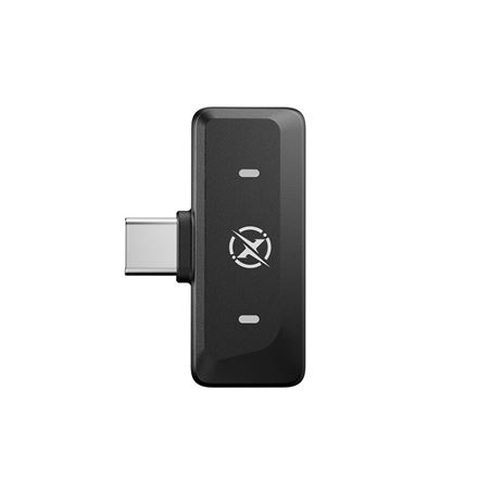 MICROFONO INALAMBRICO DE SOLAPA CON CAJA DE CARGA NEGRO MC15 XO - XOMC15BK-4
