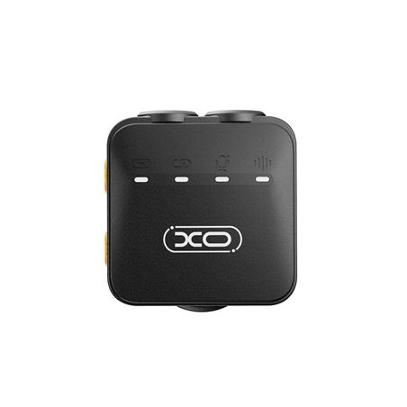 MICROFONO INALAMBRICO DE SOLAPA CON CAJA DE CARGA NEGRO MC15 XO - XOMC15BK-5