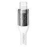 CABLE USB TIPO C A LIGHTNING 1M 27W THREEKEY BLANCO - TKNB05LGWH