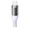CABLE USB TIPO C A LIGHTNING 1M 27W THREEKEY VIOLETA - TKNB05LGPR