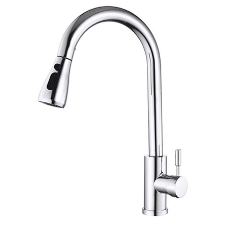 MONOMANDO FREGADERO CROMADO EXTENSIBLE - FSKFGC010