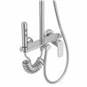 CONJUNTO DE DUCHA CON BARRA Y MONOMANDO CROMADO FONTASTOCK - FSKFCD002-2