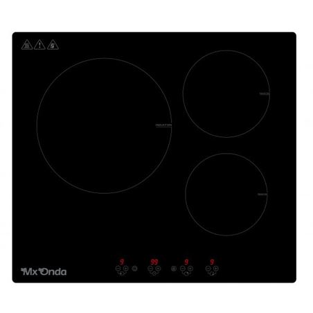 PLACA DE INDUCCIÓN 3 FUEGOS 6.800W. MX-ONDA - MX-PI2624