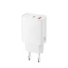 CARGADOR USB CARGA RAPIDA 20W 1X USB-A Y 1X USB-C - XOL161