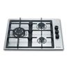 PLACA A GAS PARA ENCASTRAR ACERO INOX MX-ONDA - MX-PG2200X
