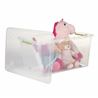 CAJA ORGANIZADORA CON TAPA, RUEDAS Y CIERRES 585X390X300MM ARTPLAST - MP70TTV-1
