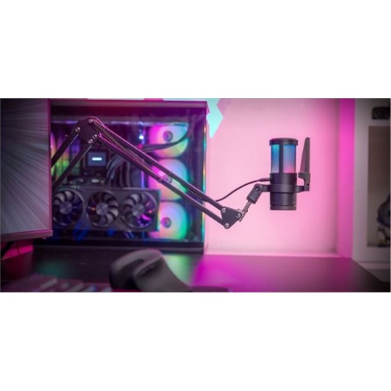 MICROFONO MMICSC NEGRO | BRAZO REGULABLE | RGB | ACCESORIOS | MARS GAMING - MMICSC-4