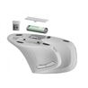 RATON GAMING ERGONOMICO INALAMBRICO MMW-ERGOPROW 3200DPI BLANCO MARS GAMING - MMWERGOPROW-1