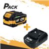 BATERIA 20V 4AH SERIE FAST BLIM + CARGADOR DE BATERÍA RÁPIDO 20V SERIE FAST - PACK205