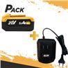 BATERIA 20V 5AH BLIM + CARGADOR DE BATERÍA RÁPIDO 20V BLIM - PACK204