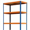 ESTANTERIA METALICA 5 BALDAS 180X100X40CM 175KGS BLIM - BL0528-1