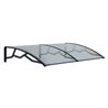 MARQUESINA DOBLE PE100145T POLICARBONATO TRANSPARENTE 965X1435X282 ARTPLAST - PE100145T