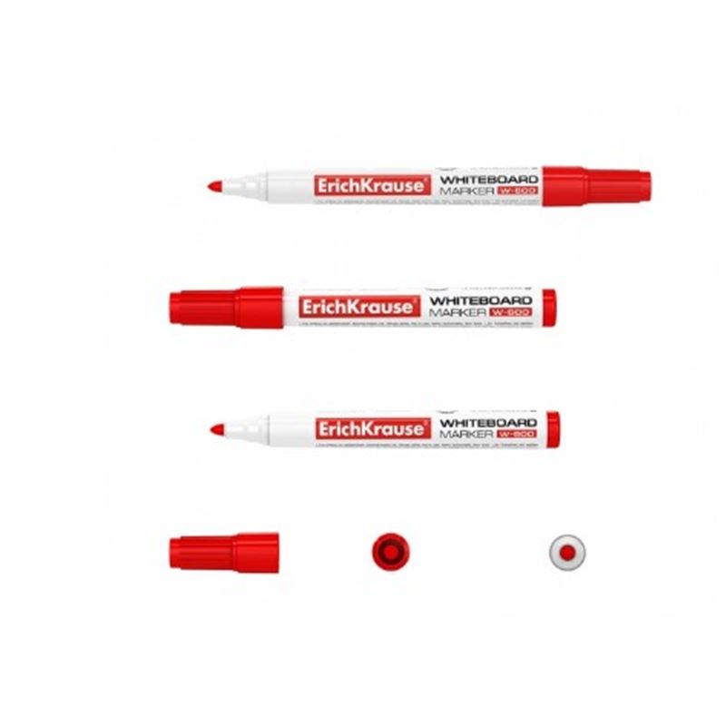 ROTULADOR PARA PIZARRA BLANCA 0.8/2.5MM ROJO ERICHKRAUSE - 12847