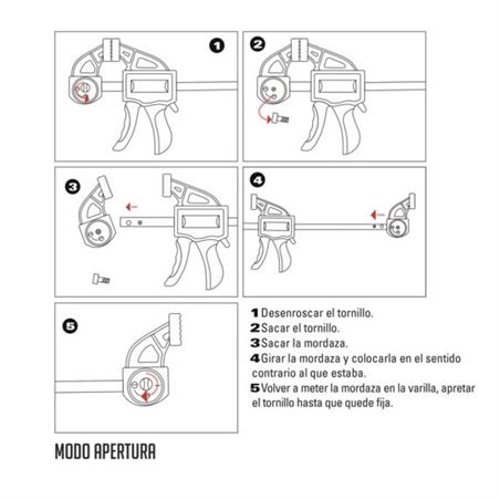 SARGENTO APRIETE 18"/450 MM 2PCS FONTASTOCK - FSKSAM005-3