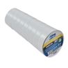 CINTA AISLANTE PVC 19MMX20M BLANCA 10UD FONTASTOCK - FSKTPV001