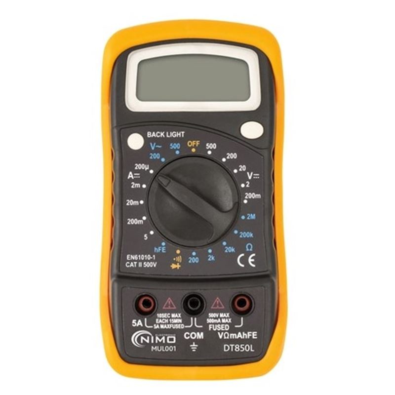 MULTIMETRO DIGITAL DT-850L - MUL001