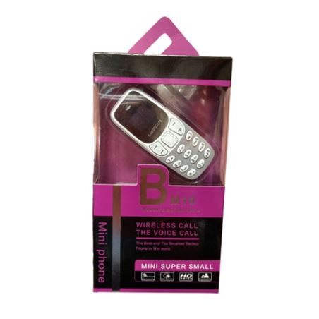 MINI TELEFONO MOVIL VINTAGE GRIS - BM10