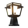 FAROL LED SOLAR 2 EN 1 SERIE PRO TOWER DUO 15W 1600LM 3 TEMPERATURAS ELBAT - EB0605-4