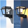 FAROL LED SOLAR 2 EN 1 SERIE PRO TOWER DUO 15W 1600LM 3 TEMPERATURAS ELBAT - EB0605-6