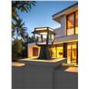 FAROL LED SOLAR 2 EN 1 SERIE PRO TOWER DUO 15W 1600LM 3 TEMPERATURAS ELBAT - EB0605-10