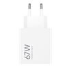 CARGADOR DE PARED 67W HIPERCARGA USB-A BLANCO XIAOMI - BHR07SKEU-1