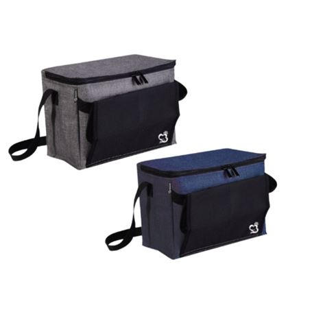 NEVERA Y BOTELLERO POLIESTER 20X28X14CM - 10159M