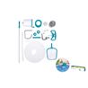 KIT MANTENIMIENTO PISCINA CONEXIÓN DEPURADORA PALO 279CM - 58237