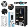 ARMARIO TELA 8 ESTANTES/1 BARRA 100X50X170CM COMPACTOR - 200202
