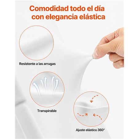 FUNDA PARA SILLA PLEGABLE PRO BLANCA SUNGARDEN - SG0216-3