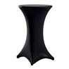 FUNDA PARA MESA DE COCTEL 110X80 NEGRA SUNGARDEN - SG0214