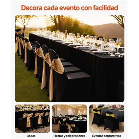 FUNDA PARA SILLA PLEGABLE PRO NEGRA SUNGARDEN - SG0215-1