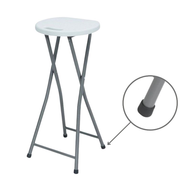 TABURETE PLEGABLE PARA MESAS TIPO COCTEL 30X76CM SUNGARDEN - SG0219-2