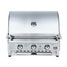 BARBACOA DE GAS INOX PRO 3 FUEGOS SOBREMESA MUVIP - MV0676-2