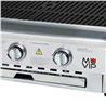 BARBACOA DE GAS INOX PRO 3 FUEGOS SOBREMESA MUVIP - MV0676-4