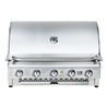 BARBACOA DE GAS INOX PRO 5 FUEGOS SOBREMESA MUVIP - MV0677-2