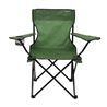 SILLA PLEGABLE DE CAMPING CON POSAVASOS VERDE SUNGARDEN - SG0211-3