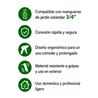 SET 4PCS BOQUILLA DE RIEGO + ADAPTADORES PARA MANGUERA 3/4" SUNGARDEN - SG0197-2