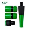 SET 4PCS BOQUILLA DE RIEGO + ADAPTADORES PARA MANGUERA 5/8" SUNGARDEN - SG0198